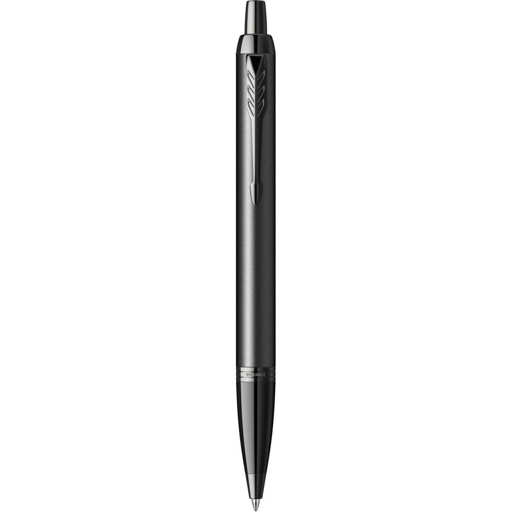 Ручка шариковая Parker IM 17 Achromatic Black BT BP 22 932 16378 - фото 2