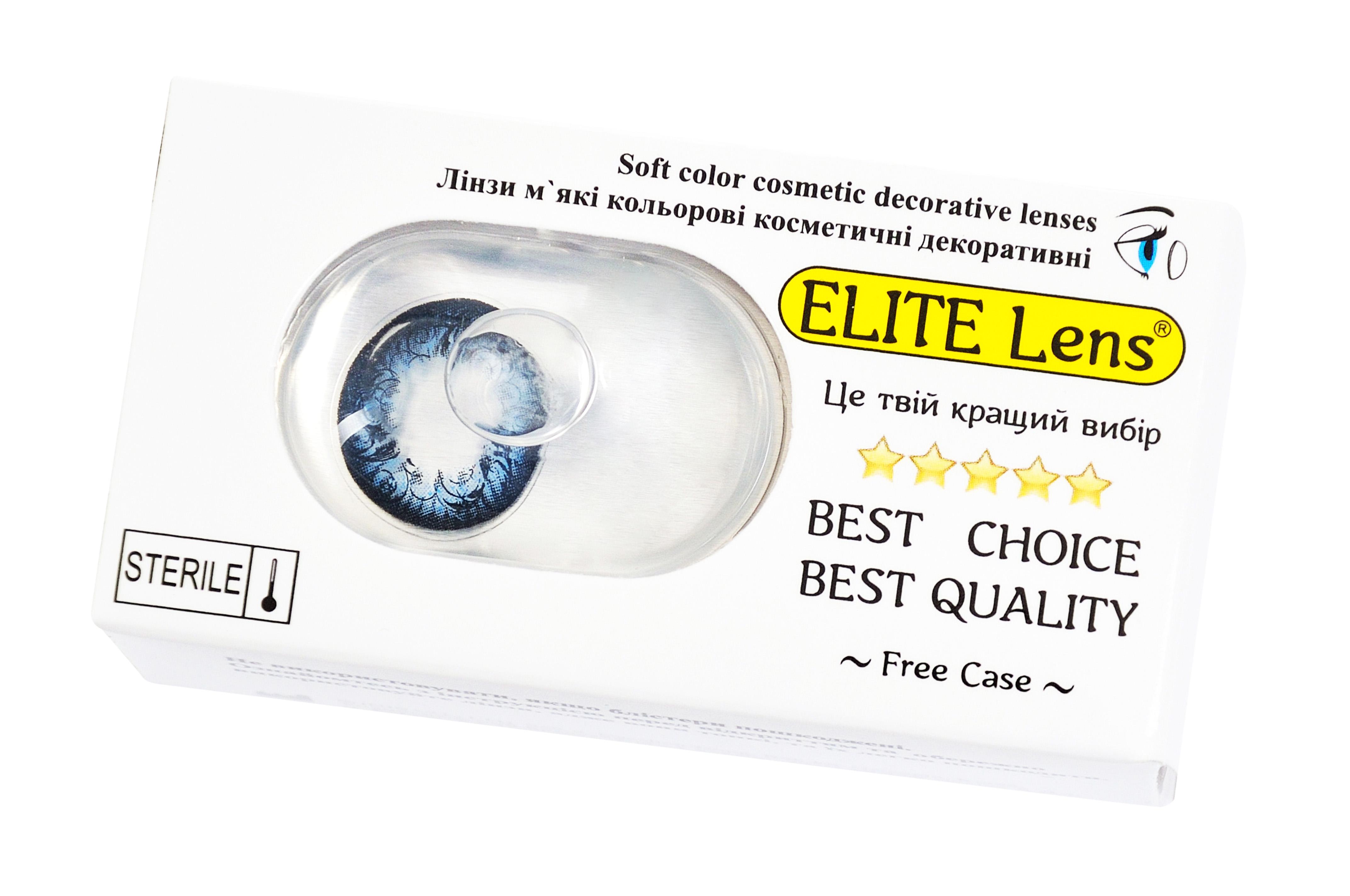 Контактные линзы Elite Lens Узор 2 шт. (12842019)