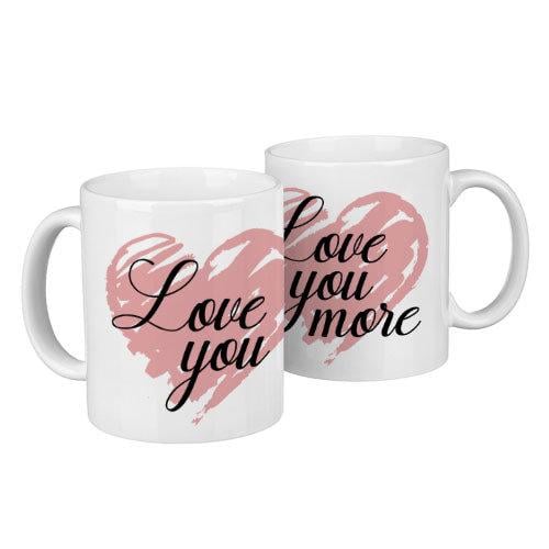 Парные кружки Love you love you more 330 мл (KR2_18A004)