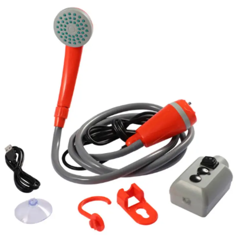 Душ портативный для кемпинга с аккумулятором с насосом и выносным выключателем 2200 мАч (2669551149) - фото 2