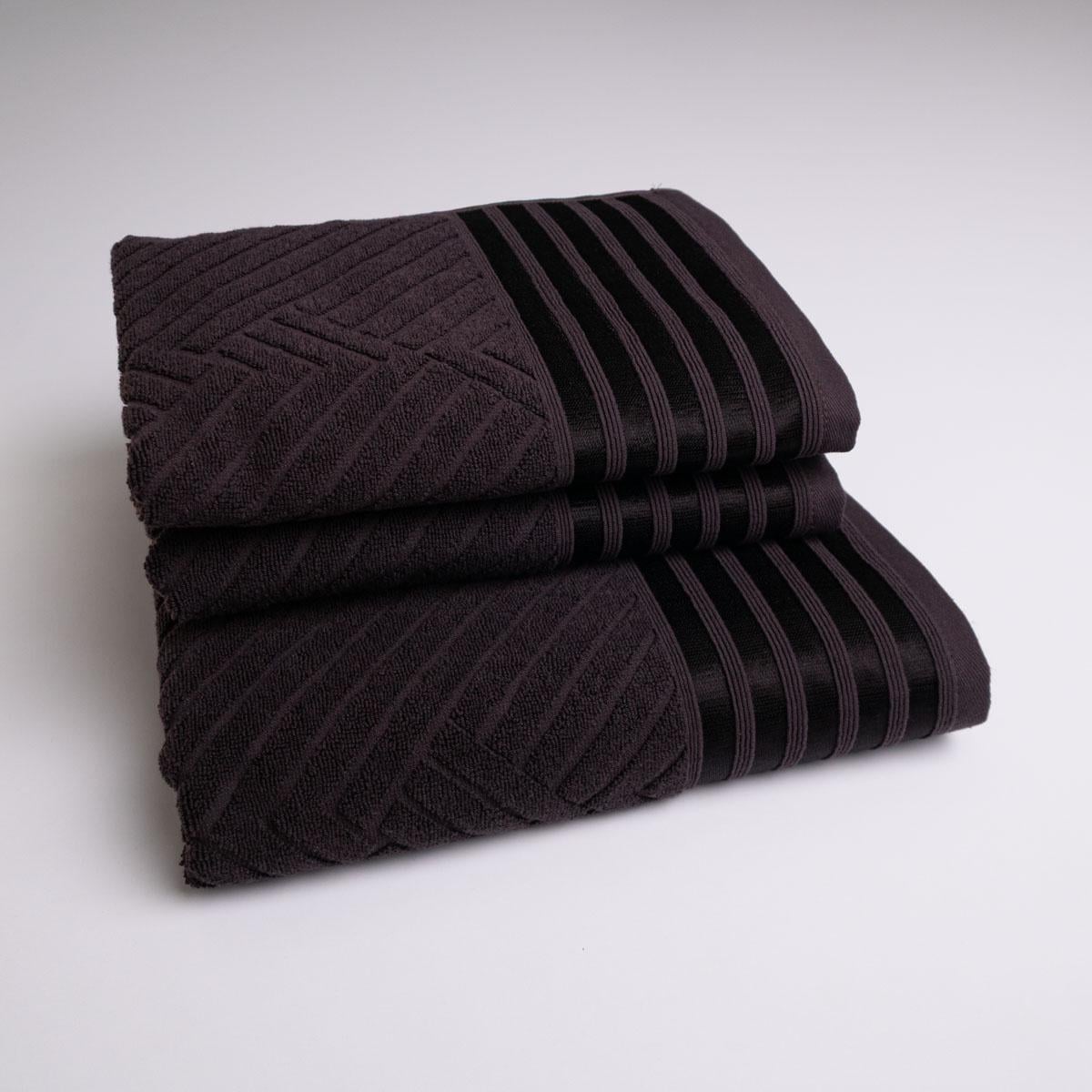 Набір махрових рушників GM Textile SOFT 50х90/50х90/70х140 см 500 г/м2 3 шт. Шоколадний (rms500-k3-2-shoko)