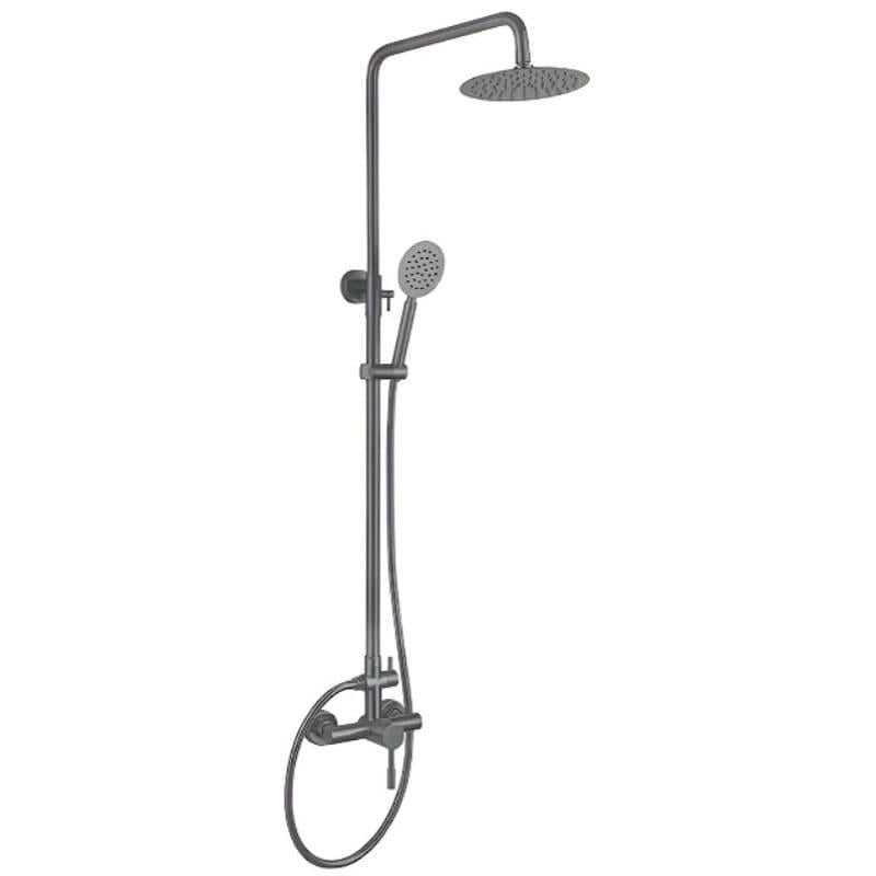 Душова система MIXXUS SUS-003-J з регулюванням висоти нержавіюча сталь Графіт матовий (MI5909)