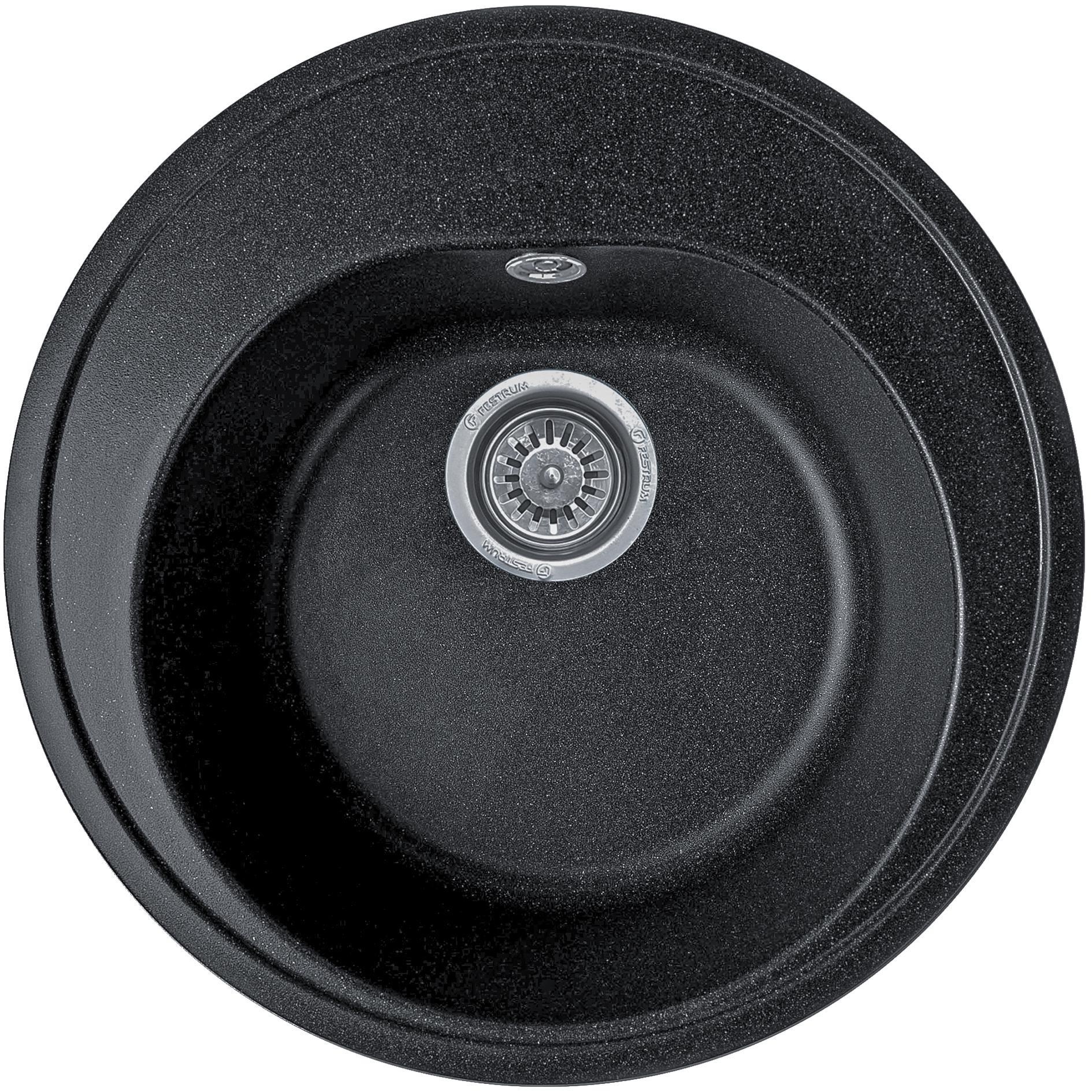 Мойка кухонная Valetti 5N 510x510 мм Черный (11646225)