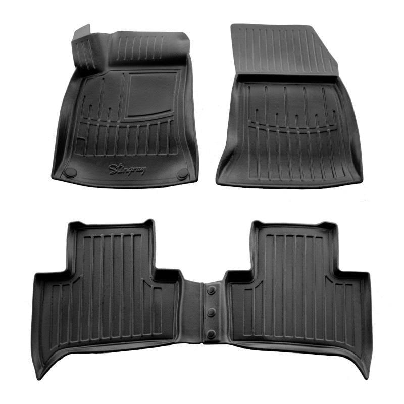 Коврики Stingray 3D Stingray для Mercedes B-class W246 2011-2018 гг. полиуретан Черный