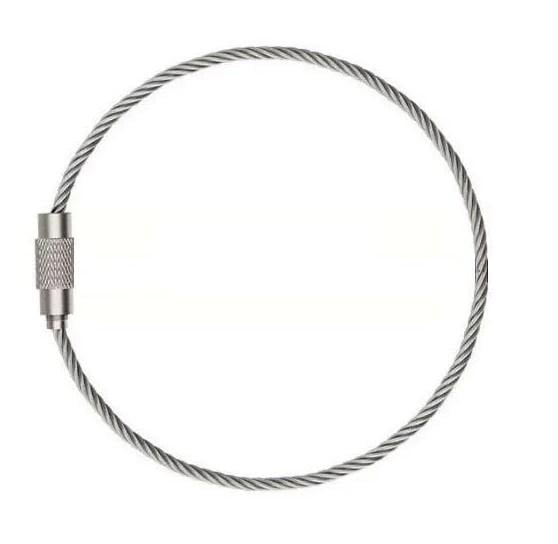 Кольцо для ключей Ø 38 мм 110 мм 10 шт. (SP-77110)