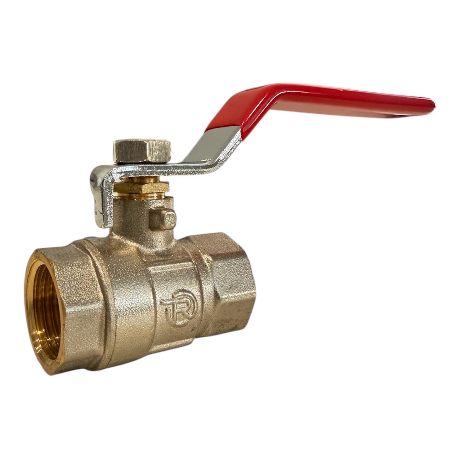 Кран кульовий REIGER 3/4" ВВ ручка (00-00009451)