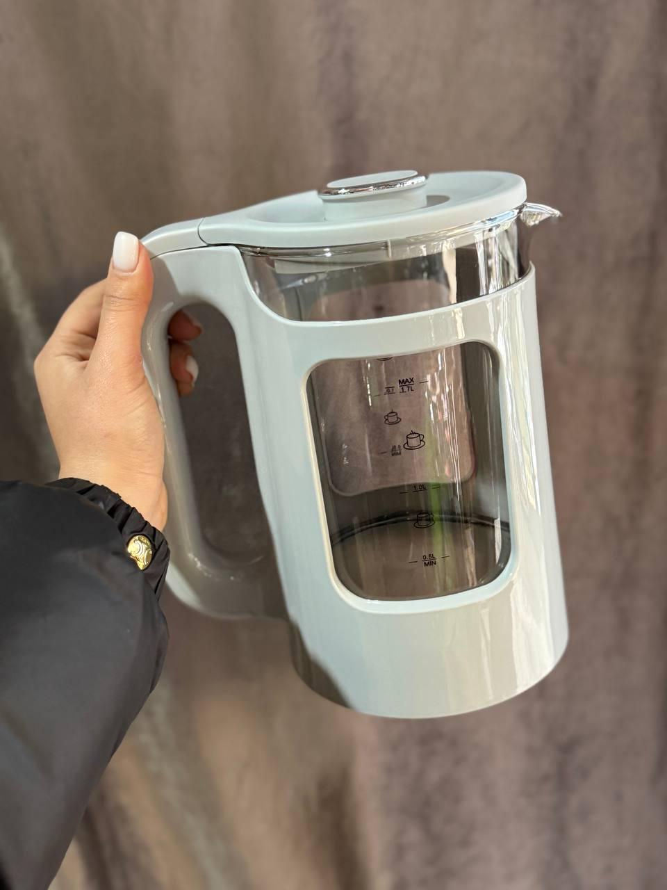 Электрочайник Maestro MR-065-GREY 1,7л 2200 Вт Серый (MR-065-GREY) - фото 5 Электрочайник Maestro MR-065-GREY 1,7л 2200 Вт Серый (MR-065-GREY) - фото 5