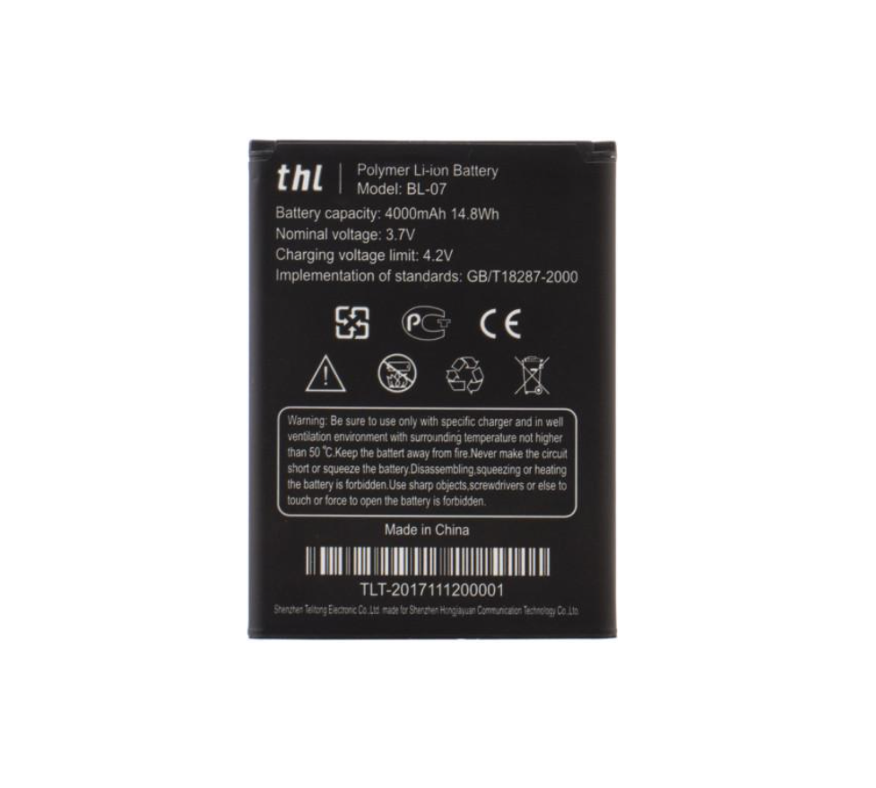 Аккумулятор для телефона THL BL-07 4000 mah (740568495)