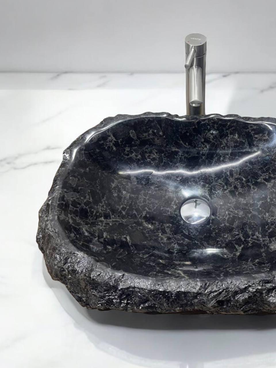 Раковина з каменю Лабрадорит современная уникальность - фото 2 Раковина з каменю Лабрадорит современная уникальность - фото 2