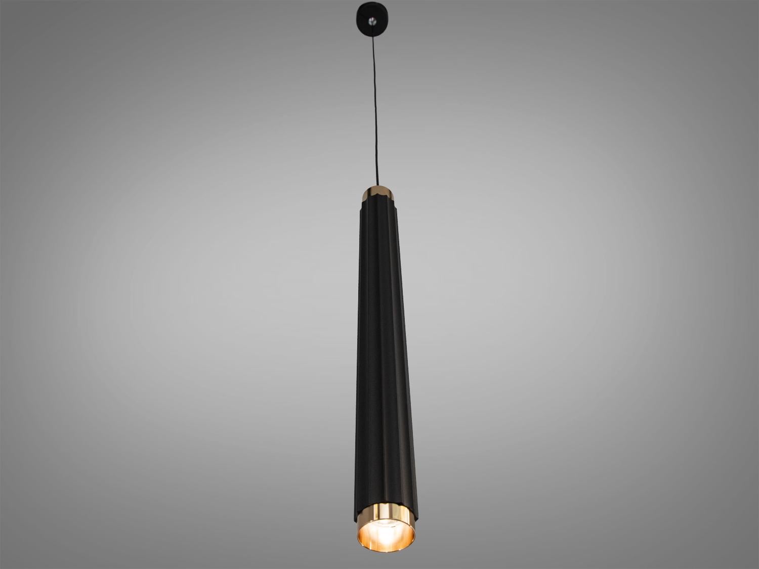Подвесной светильник QY-H1187B-B LED Diasha 6 Вт Черный (34334119)
