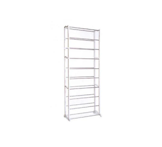 Полка для обуви Amazing Shoe Racks 8002 30 пар 10 полок Белый