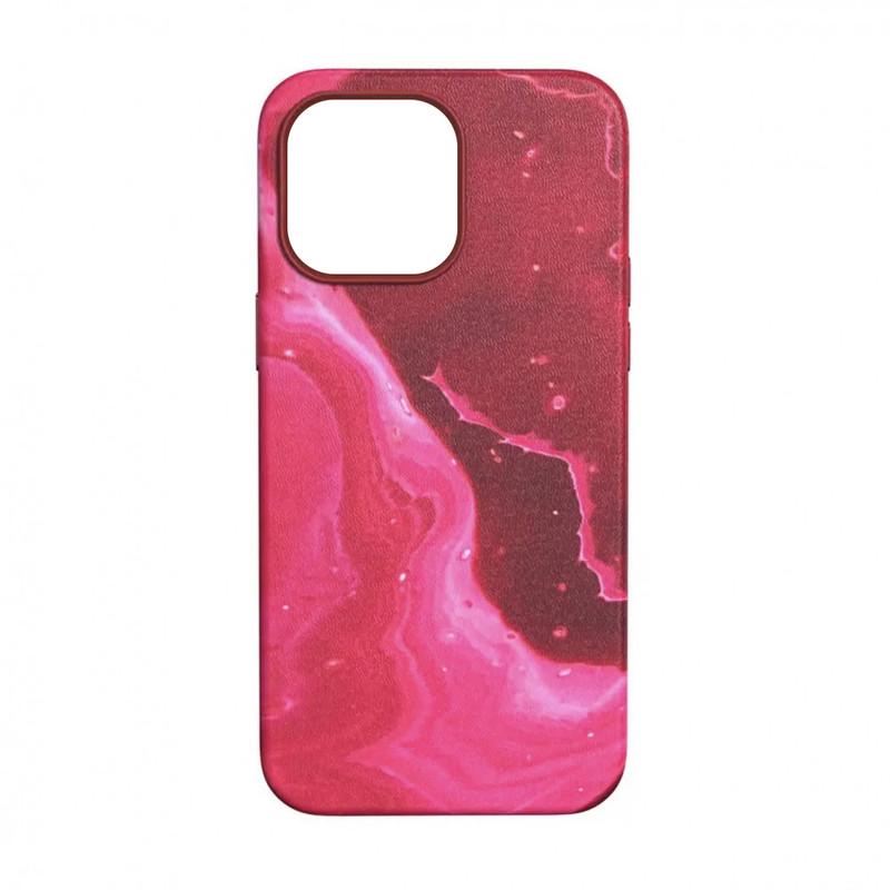 Чохол для Apple iPhone 11 Marble Magsafe Series Pink