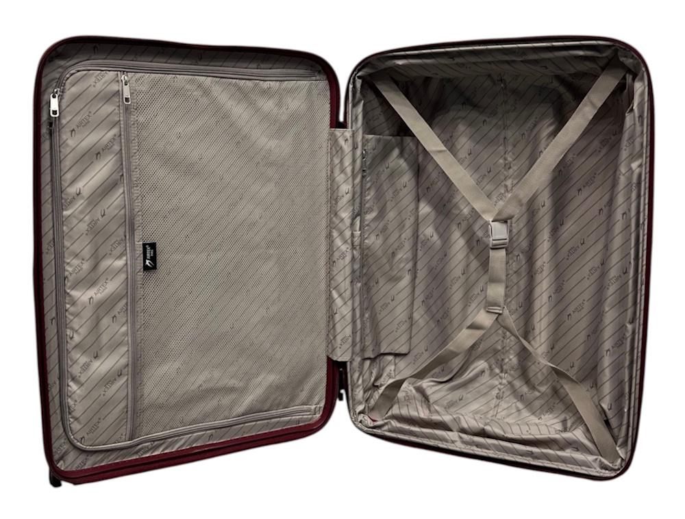 Валіза малий під ручну поклажу Airtex 647 поліпропілен S Бордовий - фото 3 Валіза малий під ручну поклажу Airtex 647 поліпропілен S Бордовий - фото 3