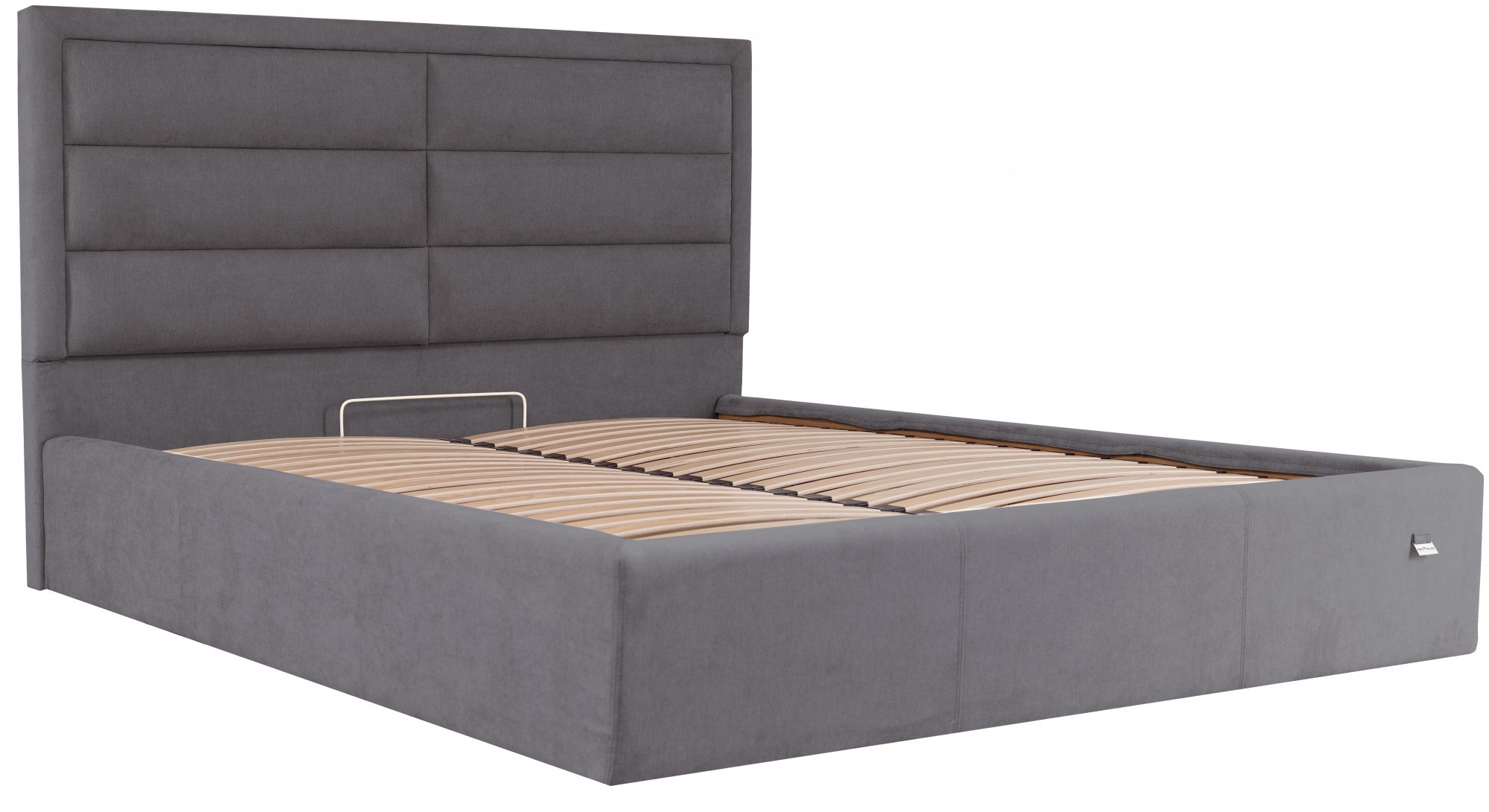 Ліжко двоспальне Orlando Standart Місті Dark Grey 180х200 см Темно-сірий