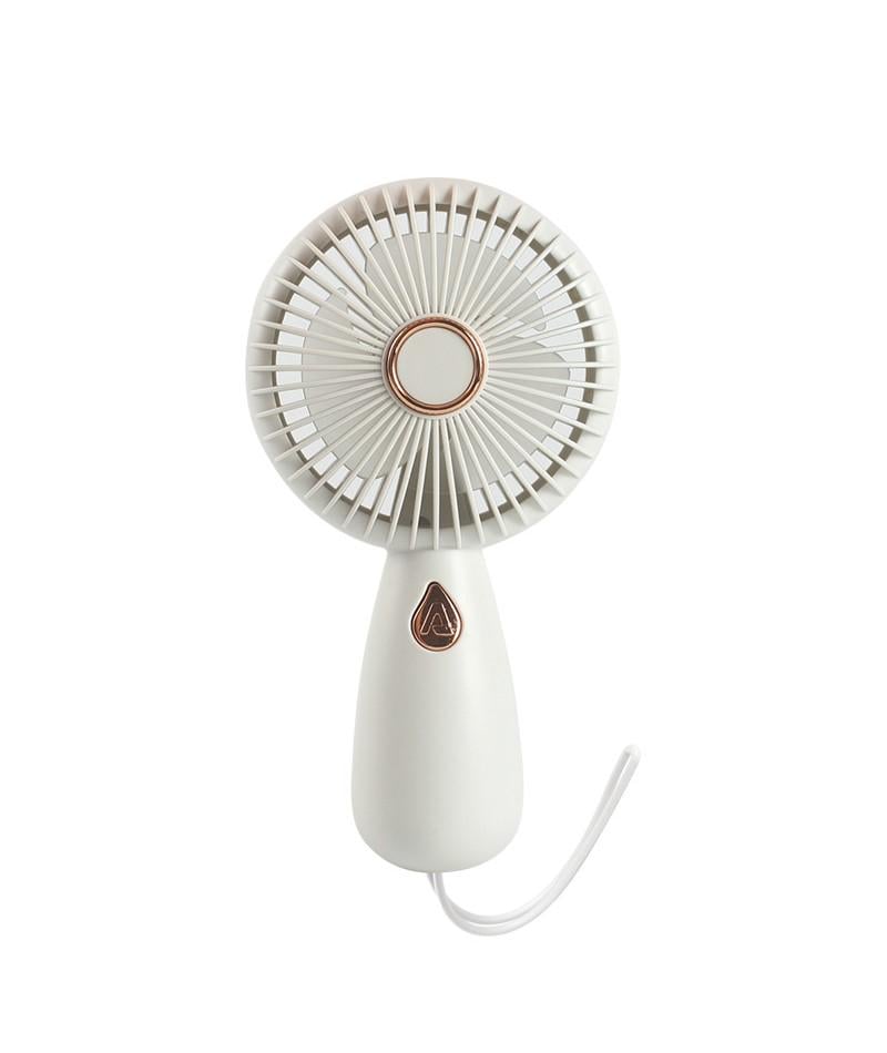 Вентилятор ручной Mini Fan ZB103 аккумуляторный Белый (7ec53901)