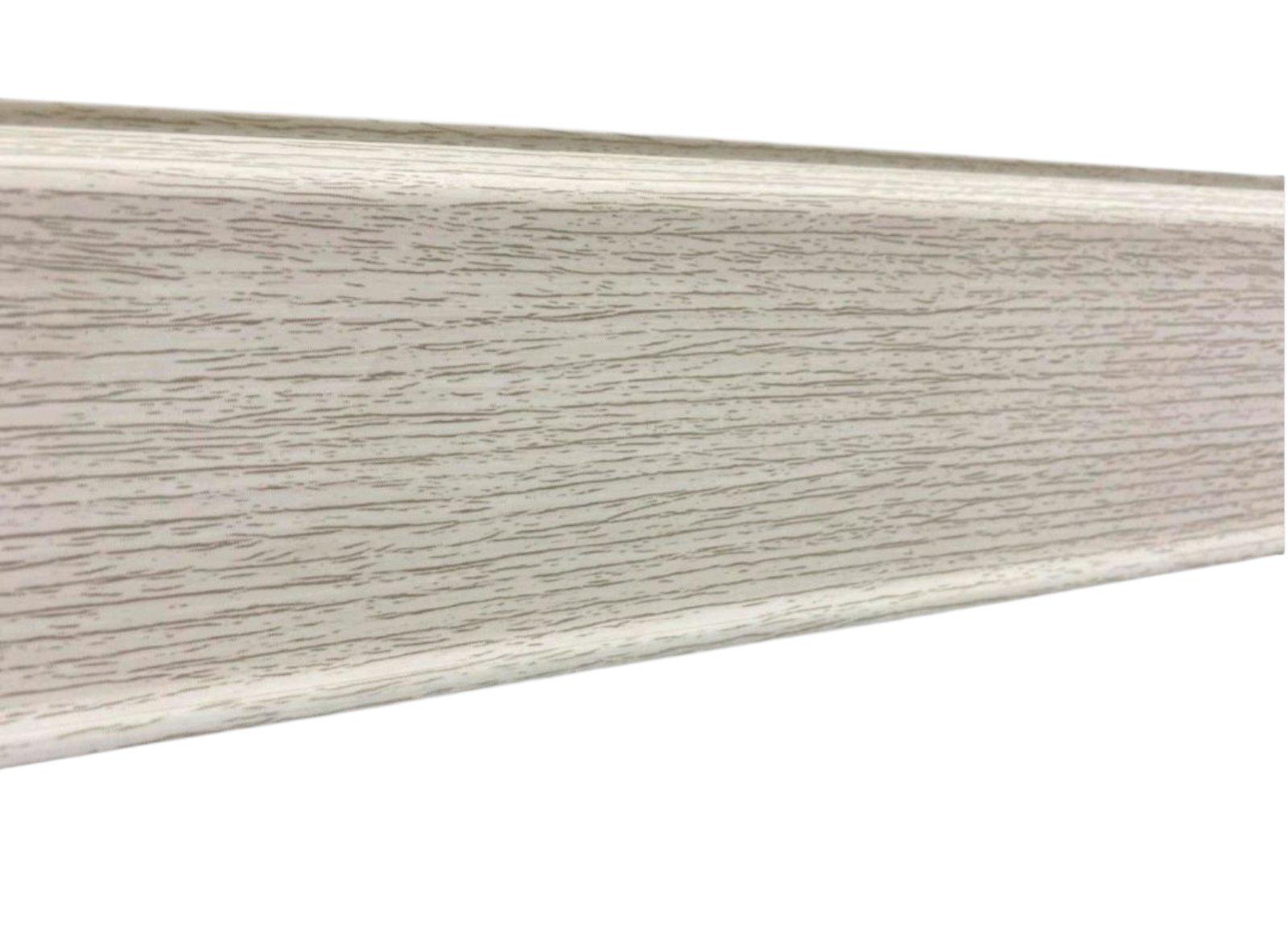 Плінтус КСК Система ПВХ 80х22х2200 мм Клен патина 265