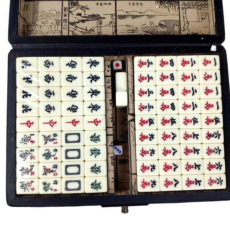 Игра маджонг Дракон и феникс в коробке 23х16х5 см Красный (C1261) Игра маджонг Дракон и феникс в коробке 23х16х5 см Красный (C1261)