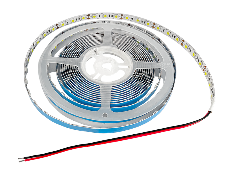 Світлодіодна стрічка MOTOKO 1 м SMD5050 60 LED 12В 14.4Вт/м IP20 25-30LM/LED холодний білий (6721)