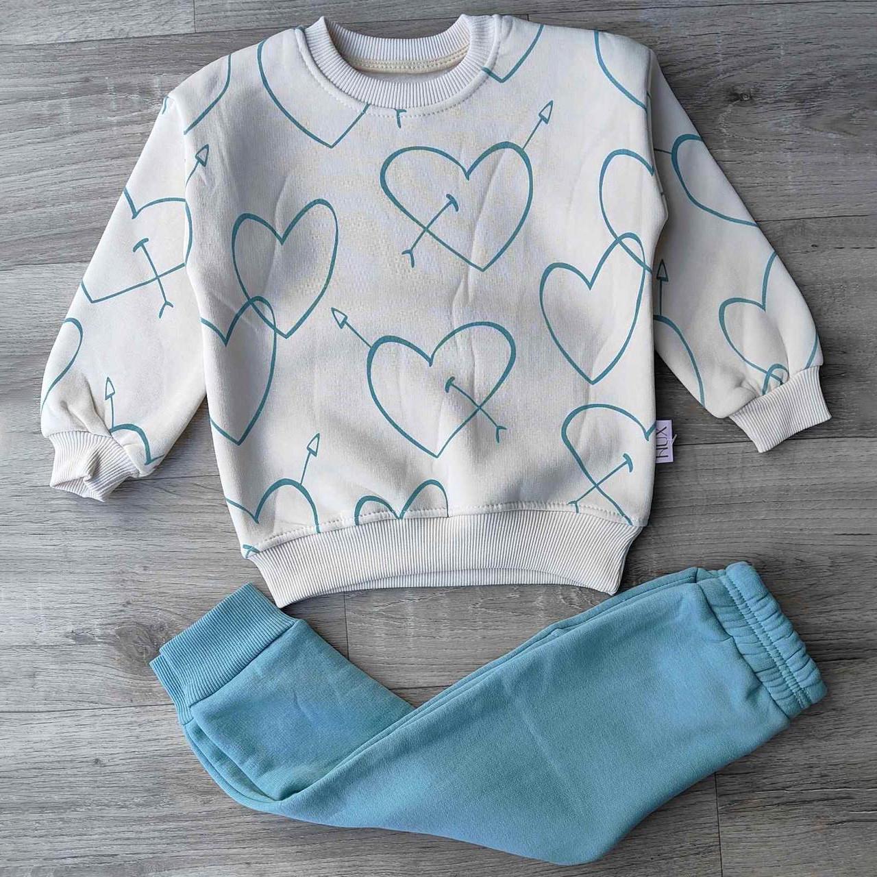 Костюм для дівчинки Partner кофта зі штанами 98 см/3 роки (23493206)