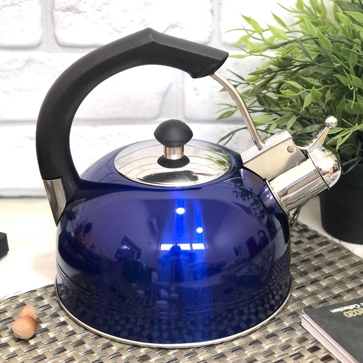 Чайник A-Plus со свистком 2,5 л (1332-WK) - фото 2 Чайник A-Plus со свистком 2,5 л (1332-WK) - фото 2