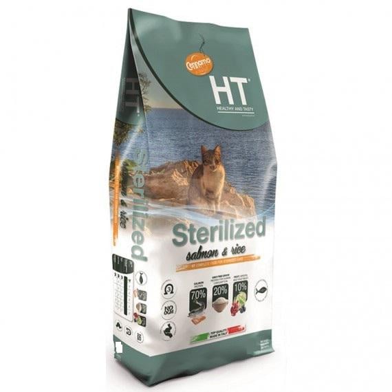 Корм сухой для котов Cennamo HT Cat Sterilized Salmon & Rice 300 г (12709221)
