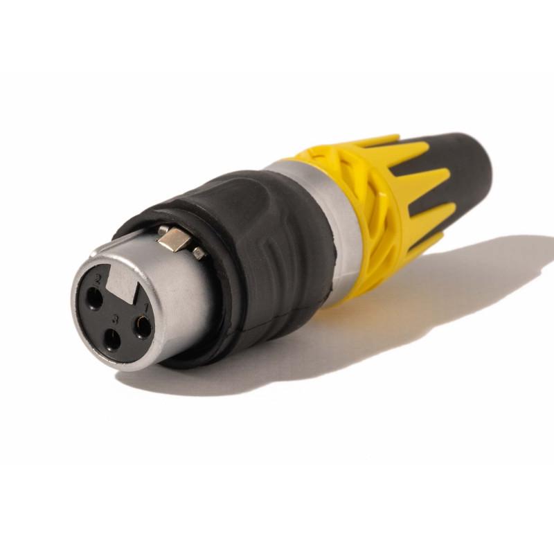 Разъем XLR Female socket 3-pin зажим-крокодил WP SA261A-SC-PG-WP (000048535)