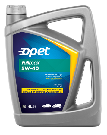 Моторне мастило OPET FULLMAX SN/CF 5W40 4 л