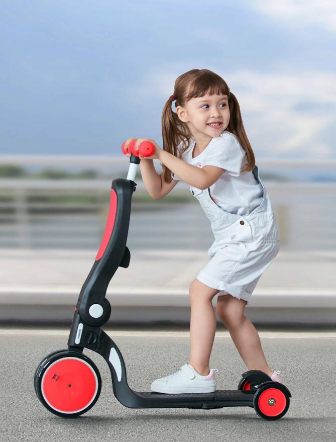 Беговел-трансформер детский Bebehoo 5-in-1 DGN5-2 Red (25995213) - фото 2