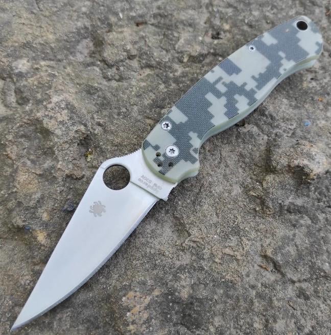Нож Spyderco Para-Military 2 C81 Хаки (24064983) - фото 2