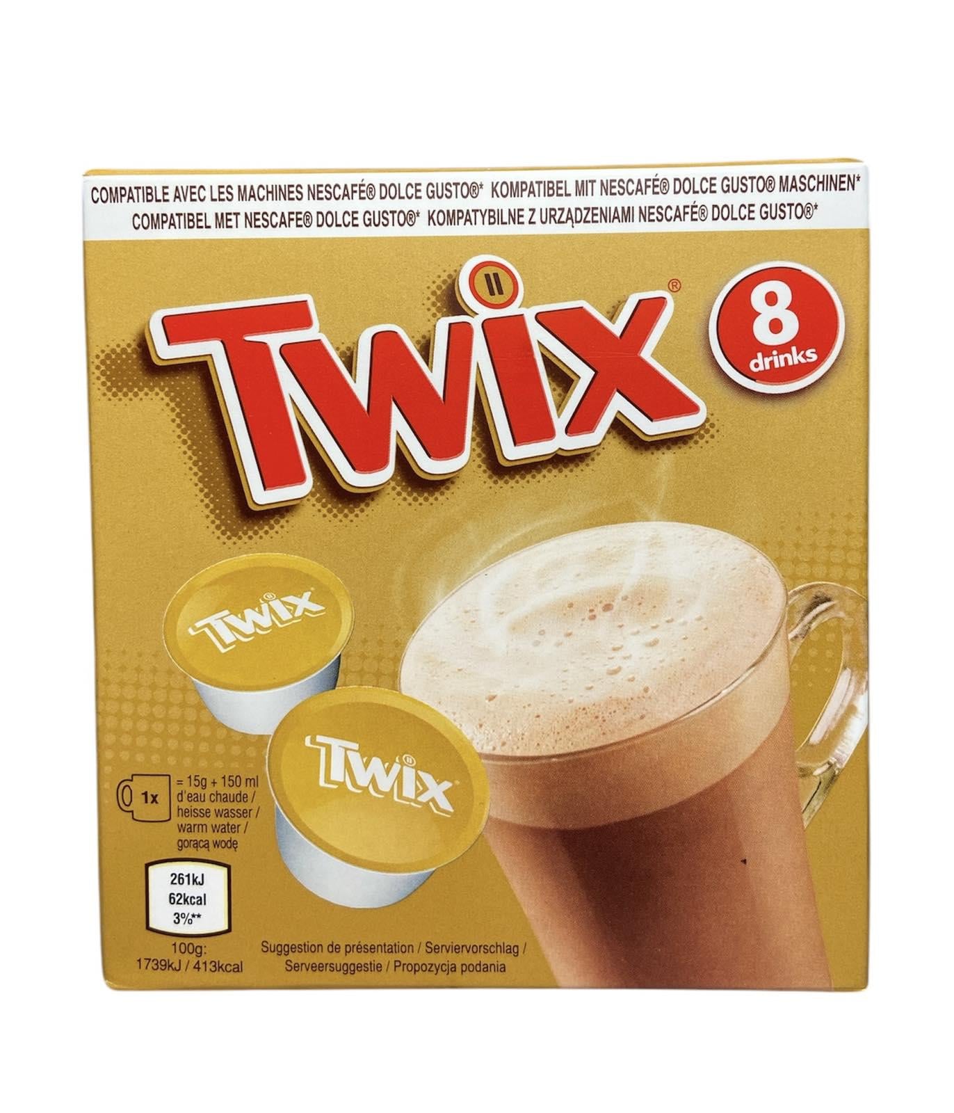 Кофе Nescafe Dolce Gusto Тwix 8 капсул (60259) Кофе Nescafe Dolce Gusto Тwix 8 капсул (60259)