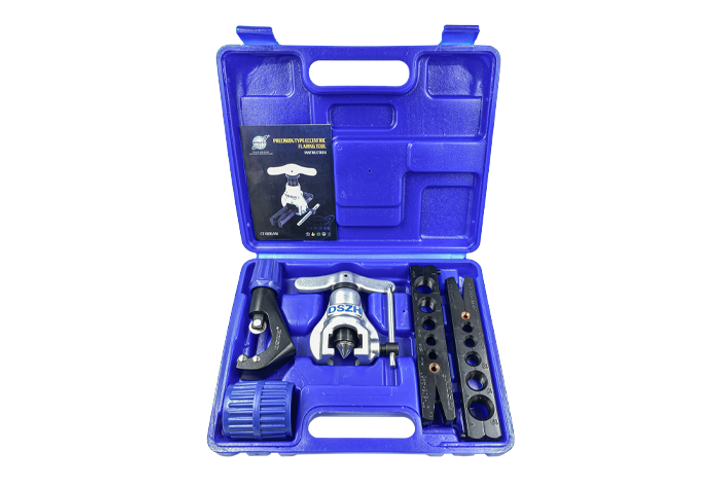 Набір інструментів для вальцювання мідних труб з труборізом та римером Whicepart DSZH CT-806AM-L 1/4-3/4 6-19 мм