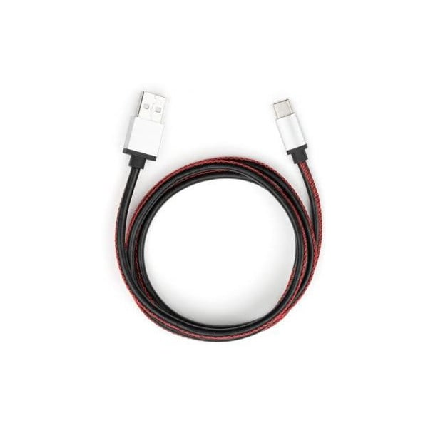 Кабель Vinga USB 2.0 AM to Type-C 1 м Black (VCPDCTCLS1BK)