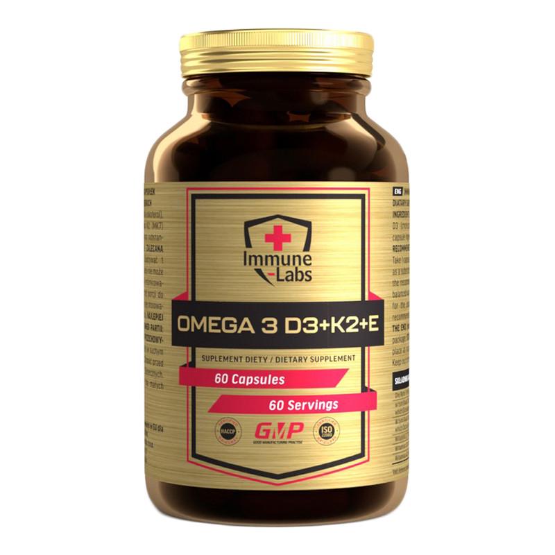 ᐉ Омега 3 Immune Labs Omega 3 D3/K2/E 60 капс. (22355-01) • Купить в ...