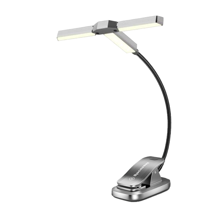 Лампа для чтения GLOCUSENT GL023 мини-тройная Gray (2644993472)