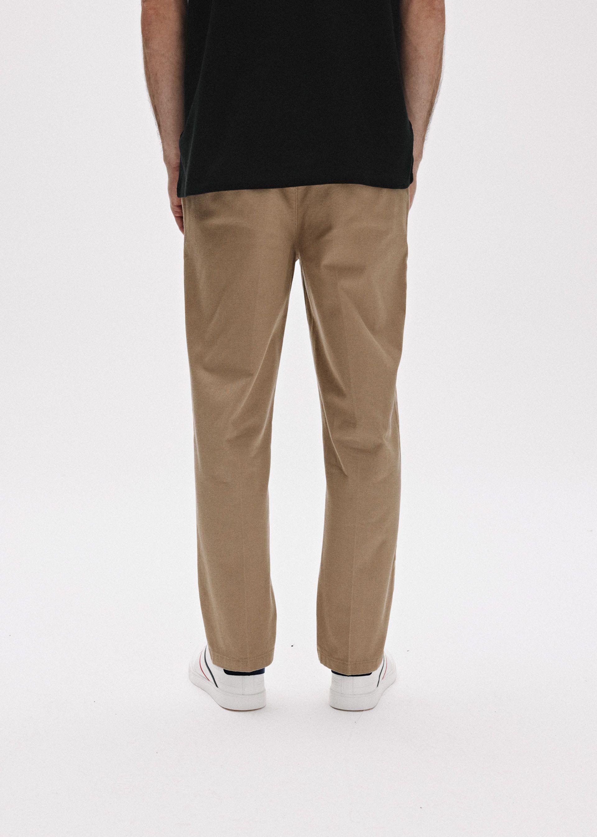 Брюки чіноси чоловічі Diverse LM24 NATANIEL р. 34 Бежевий (5905384105745) - фото 4