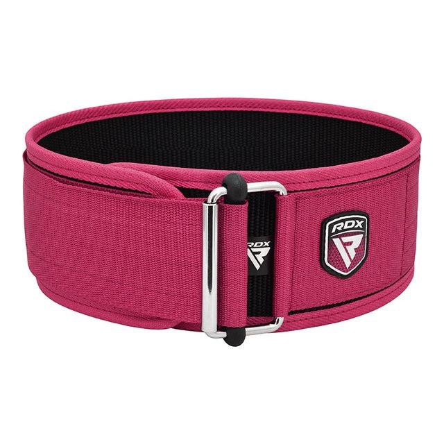 Пояс для тяжелой атлетики RDX RX1 Weight Lifting Belt XS Pink (A-018058)