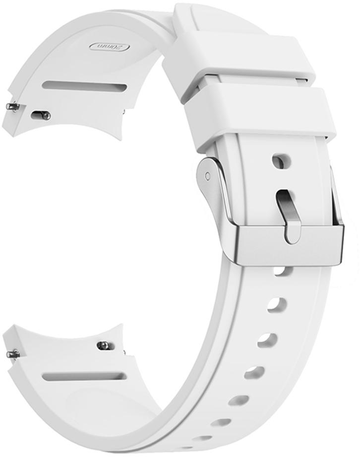 Ремешок Jsota для Galaxy Watch 4 Classic 42 мм White (30834-29) - фото 3 Ремешок Jsota для Galaxy Watch 4 Classic 42 мм White (30834-29) - фото 3