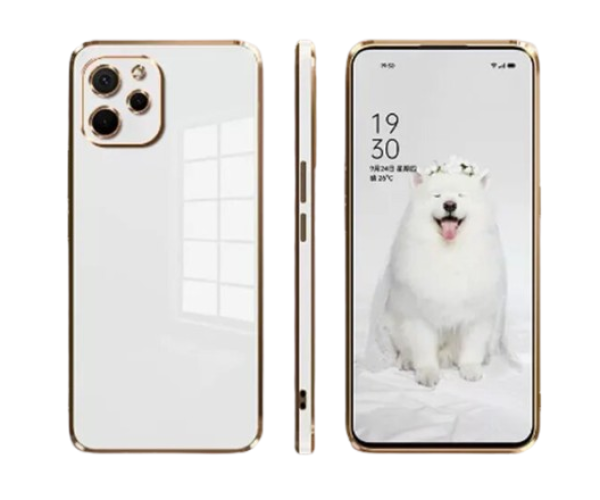 Чехол накладка Silicone Adds 6D для Huawei Nova Y61 Белый