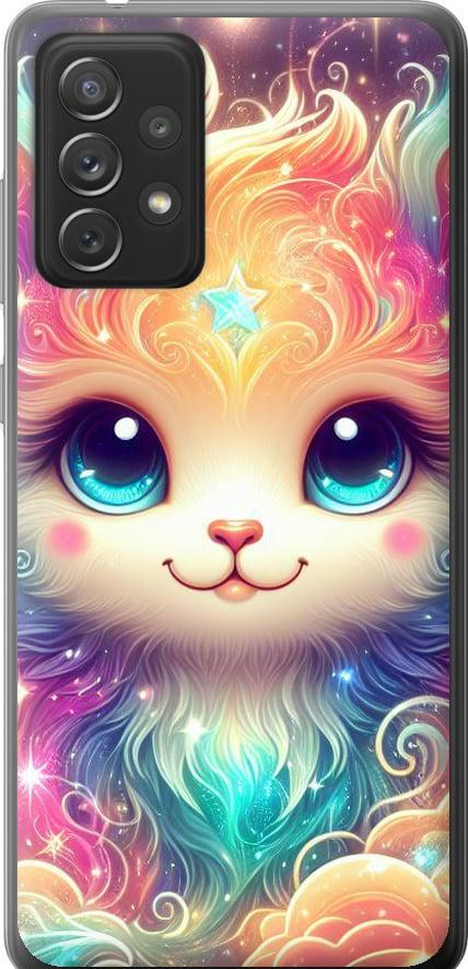 Чехол на Samsung Galaxy A72 A725F Сказочный котенок (5813t-2247-42517)