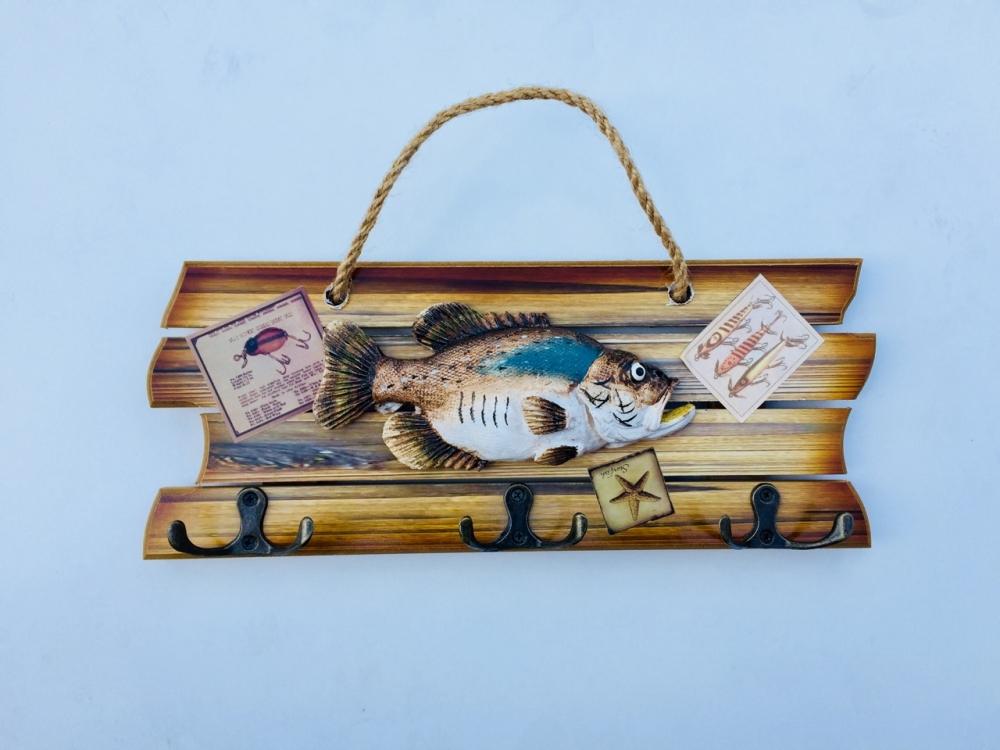 Ключница Рыбацкий Улов с крючками