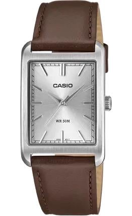 Наручные часы мужские Casio Timeless Collection MTP-B215L-7A со стальным корпусом Серебряный (3139625065)