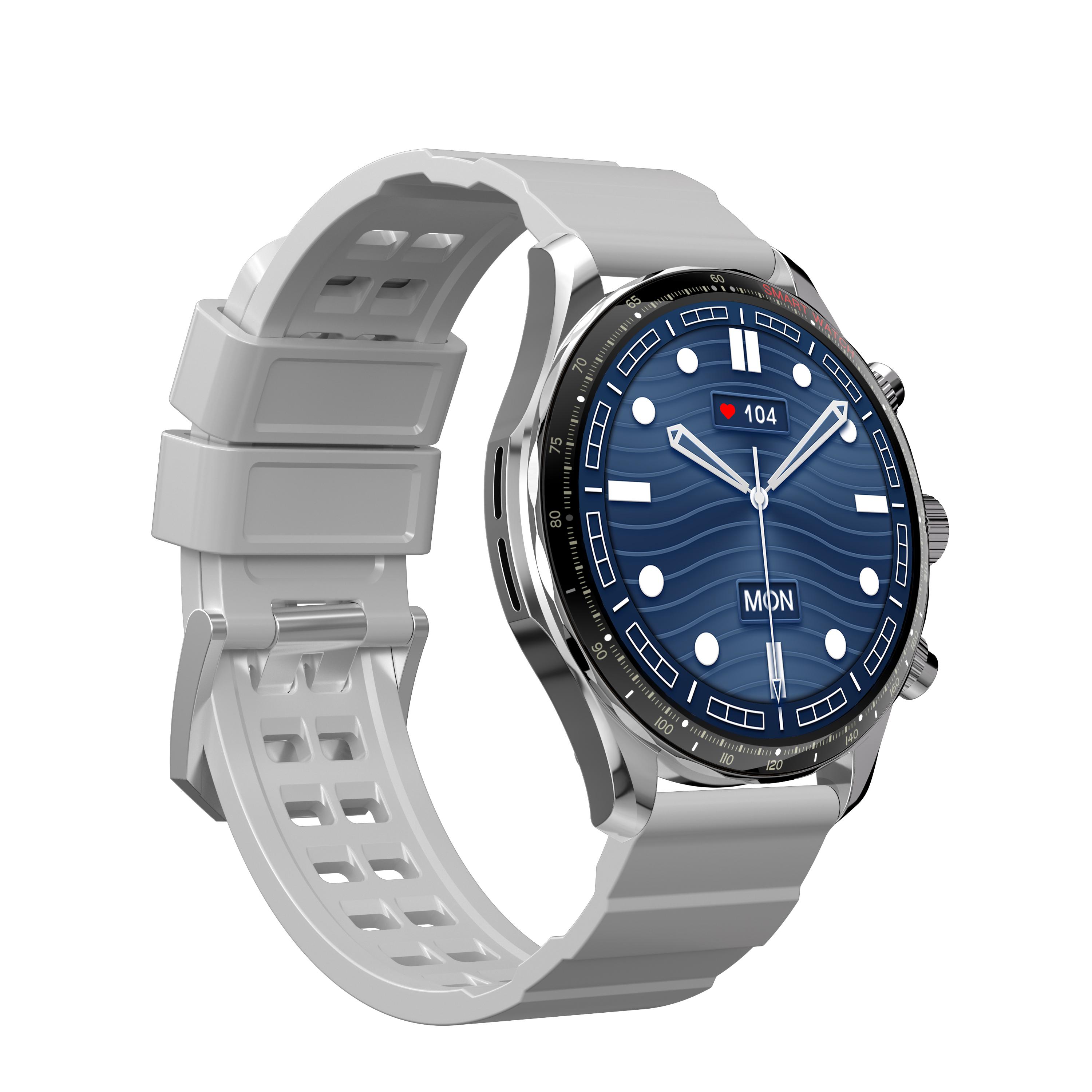 Смарт-часы Globex Smart Watch Titan Silver (17943550) - фото 7