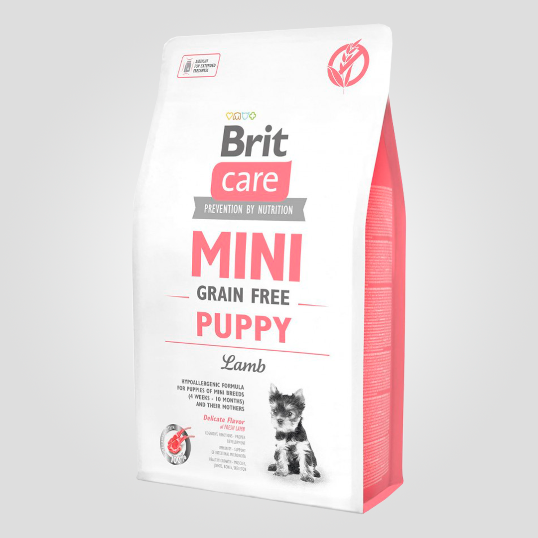 Корм сухой Brit Care Mini Puppy для щенков мелких пород с ягненком 2 кг (20504614)