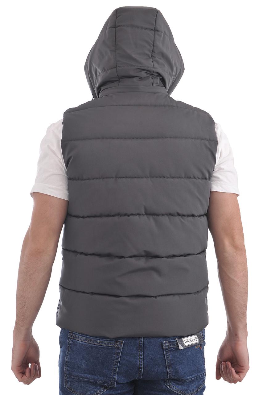 Жилет чоловічий Bopaike 23-889 Сірий (23-889_28_54) - фото 4 Жилет чоловічий Bopaike 23-889 Сірий (23-889_28_54) - фото 4