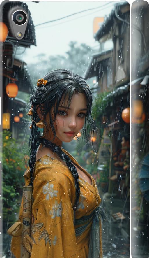 Чехол на Sony Xperia Z5 E6633 Anime-girl (6133m-274-42517) Чехол на Sony Xperia Z5 E6633 Anime-girl (6133m-274-42517)