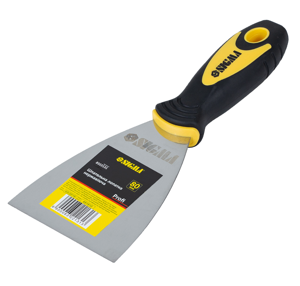 Шпатель Profi з нержавіючої сталі 80 мм (55533) - фото 1 Шпатель Profi з нержавіючої сталі 80 мм (55533) - фото 1