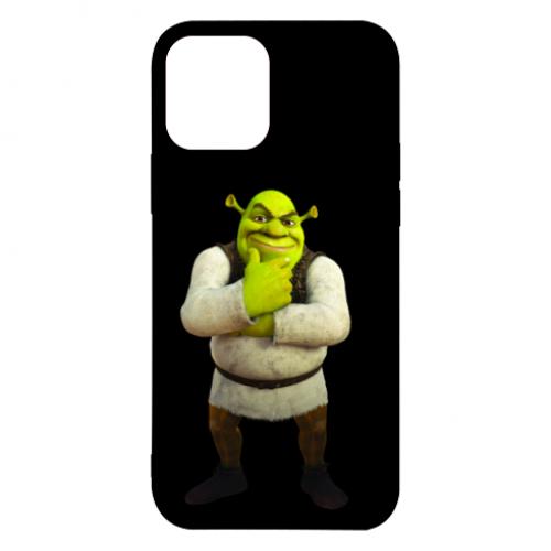 Чехол для iPhone 12 Задумчивый Шрек