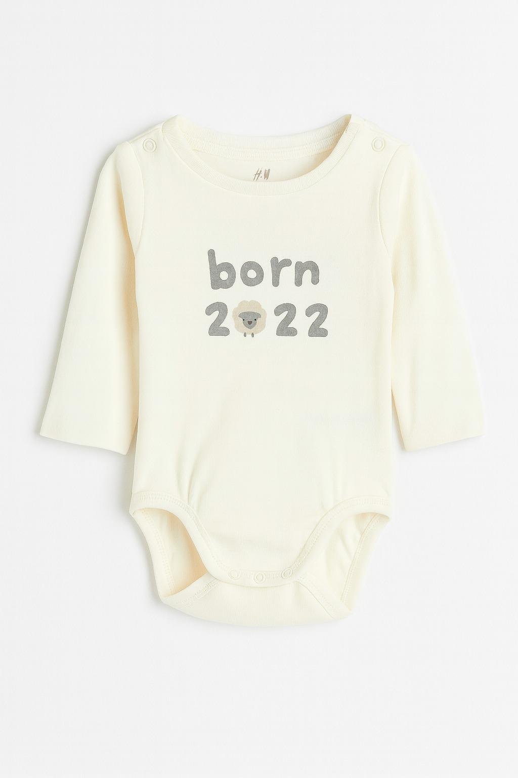 Боди молочный 2022 62 см (979605АВ)