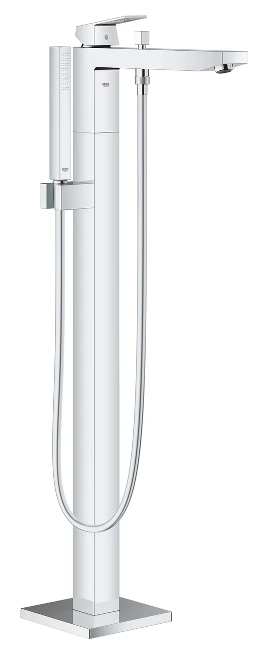 Смеситель для ванны напольный Grohe Eurocube (23672001) Смеситель для ванны напольный Grohe Eurocube (23672001)