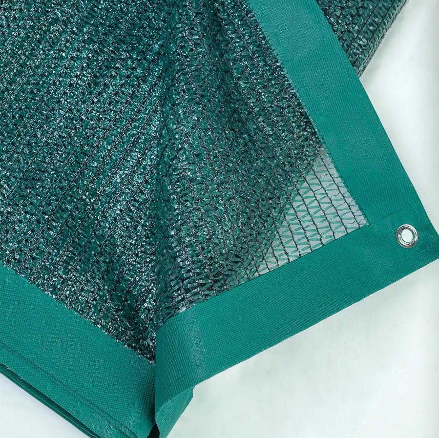 Сетка защитная затеняющая усиленная с люверсами 45% 5х6 м (СЗППЛ45008) - фото 5